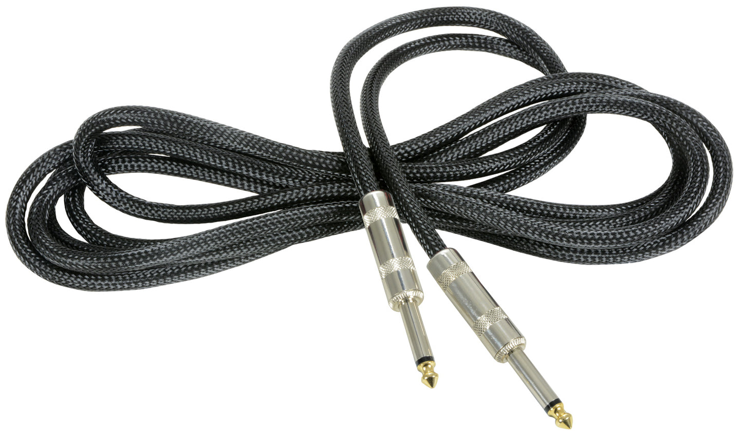 Citronic Classic Braided Guitar Lead Black 3.0m - view 3