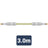 Citronic Classic Braided Guitar Lead Grey/Gold 3.0m - view 2