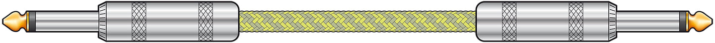 Citronic Classic Braided Guitar Lead Grey/Gold 3.0m - view 4