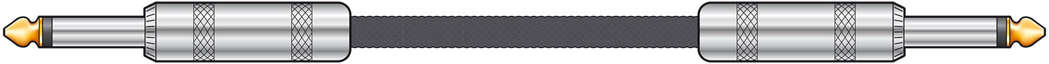 Citronic Classic Braided Guitar Lead Black 6.0m - view 3