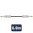 Citronic Classic Braided Guitar Lead Black/Blue 6.0m - view 2