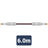 Citronic Classic Braided Guitar Lead Black/Red 6.0m - view 3