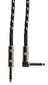 Citronic Braid Guitar Lead R/A Blk/Wht 3m - view 4