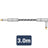Citronic Braid Guitar Lead R/A Blk/Wht 3m - view 2