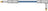 Citronic Braid Guitar Lead R/A Blue/White 3m - view 2