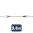 Citronic Braid Guitar Lead Grey/Gold 3m - view 4