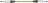 Citronic Braid Guitar Lead Grey/Gold 3m - view 2