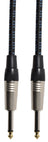Citronic Braid Guitar Lead Black/Blue 3m - view 4