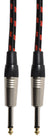 Citronic Braid Guitar Lead Black/Red 3m - view 4