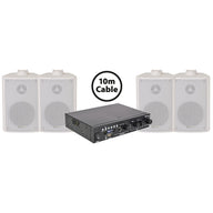 Adastra 4 x BC3-W Wall Speakers + A22 Package