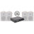 Adastra 4 x BC3-W Wall Speakers + A22 Package