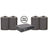 Adastra 4 x BC3-B Wall Speakers + A22 Package