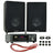 Adastra 2 x Bookshelf Speaker System with WiFi Streaming Amp 2 x 60W