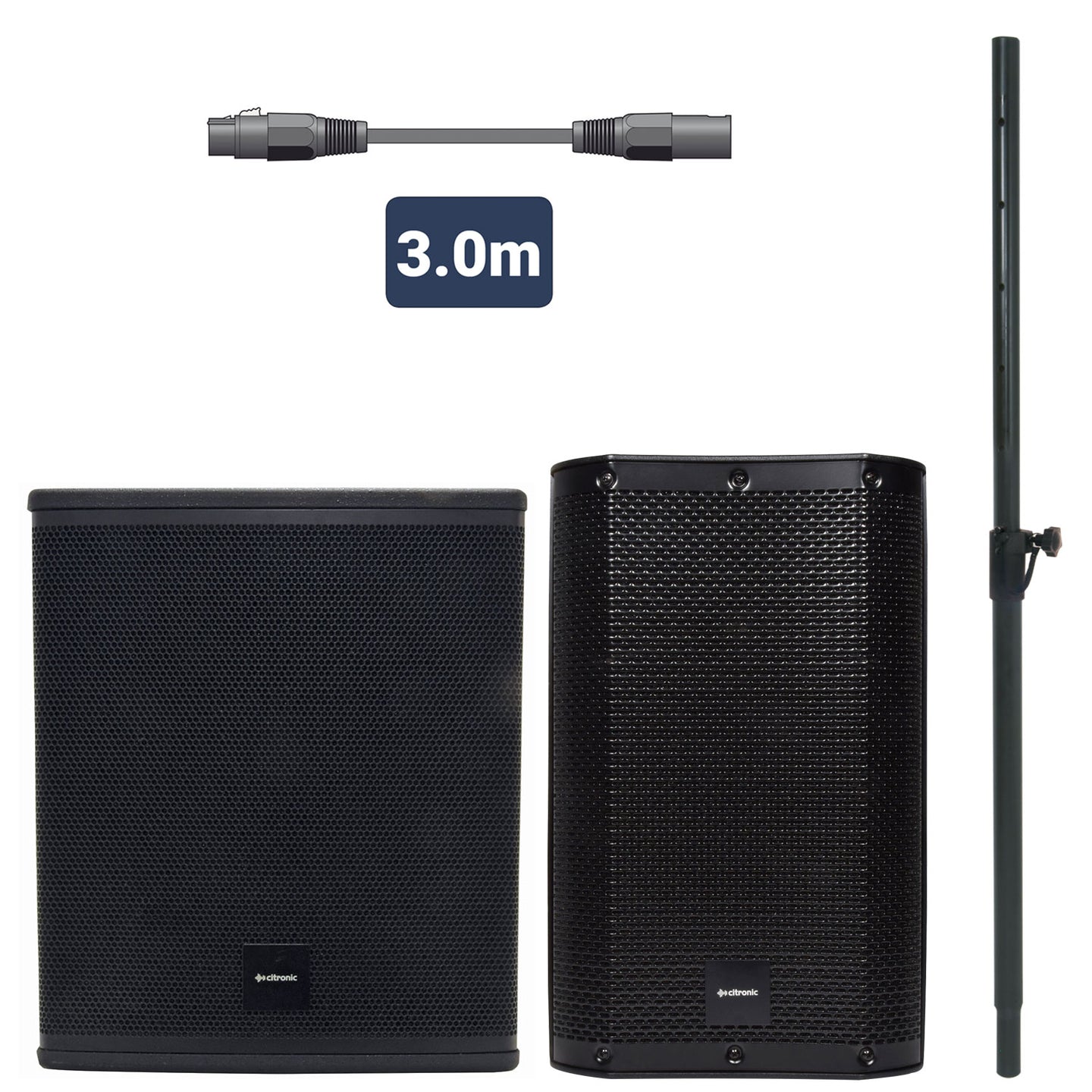 Citronic MonoSound B CS1012A Bundle