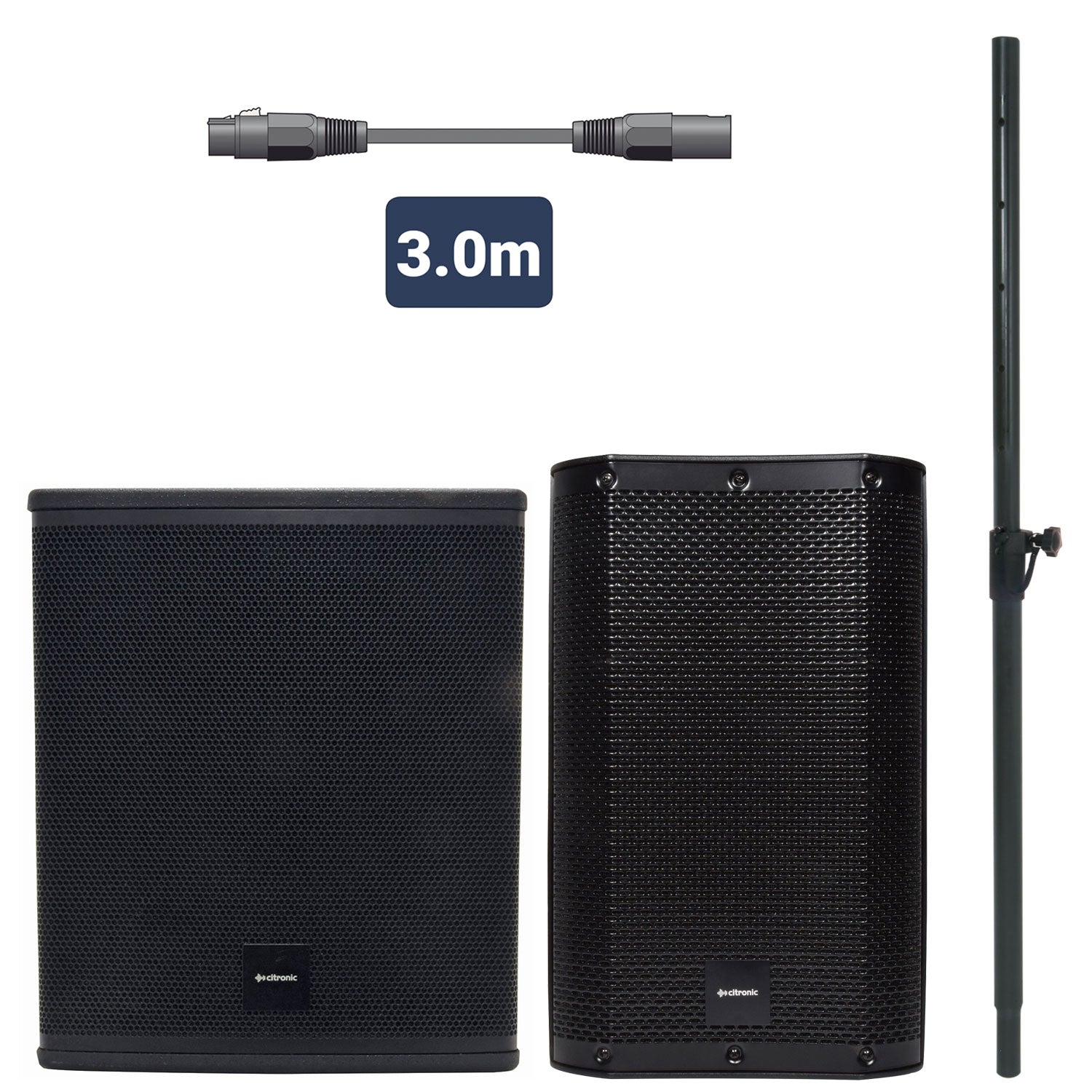 Citronic MonoSound B CS1012A Bundle