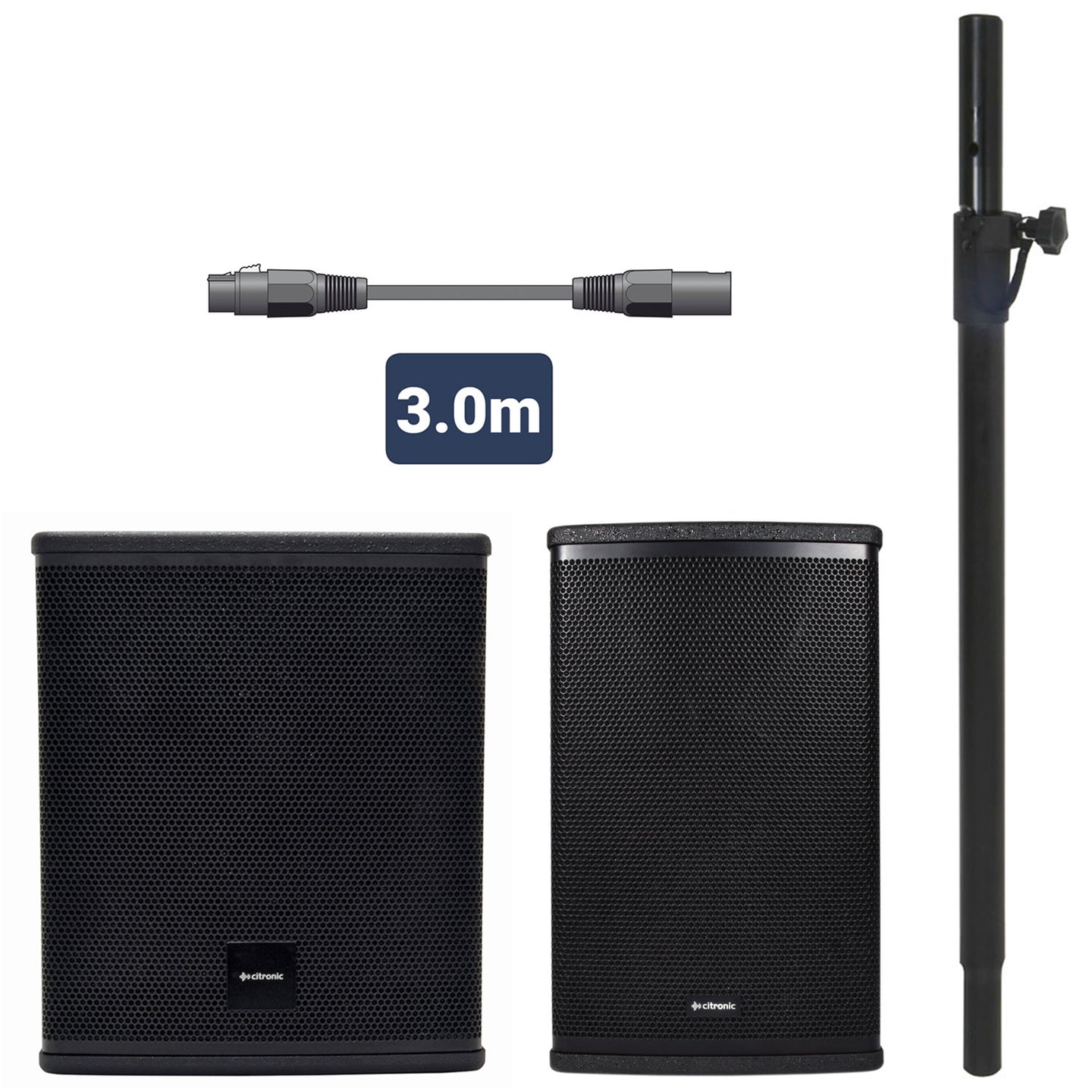 Citronic MonoSound D CB810A Bundle