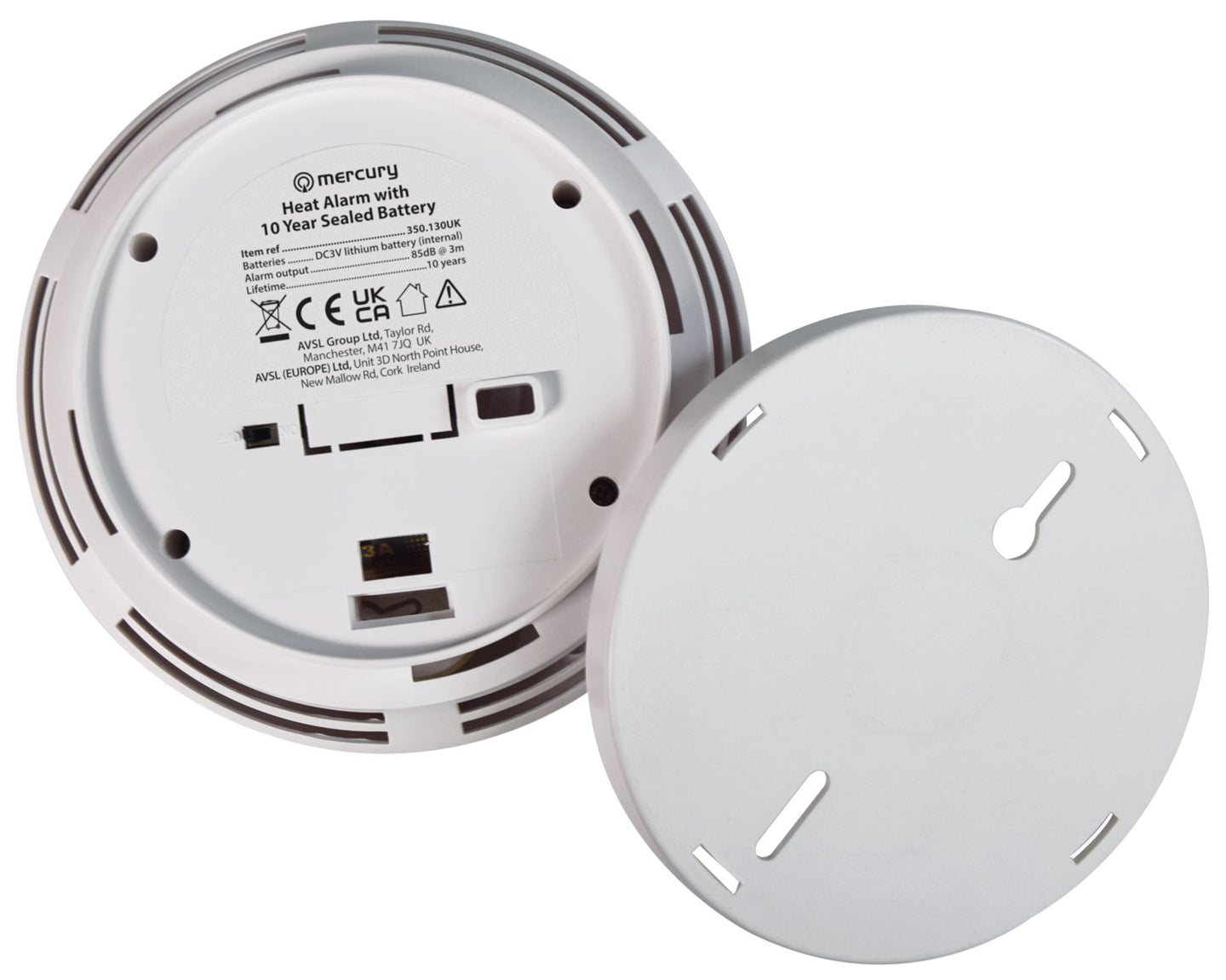Mercury Heat Alarm with 10 Year Sealed Battery - view 5