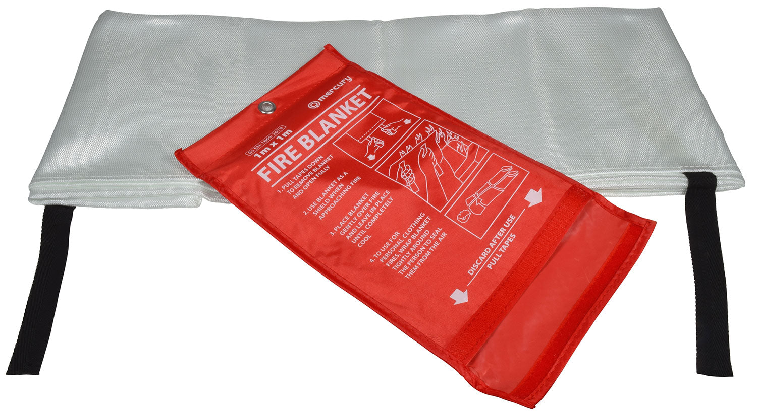 Mercury Large Fire Blanket 1m - view 2