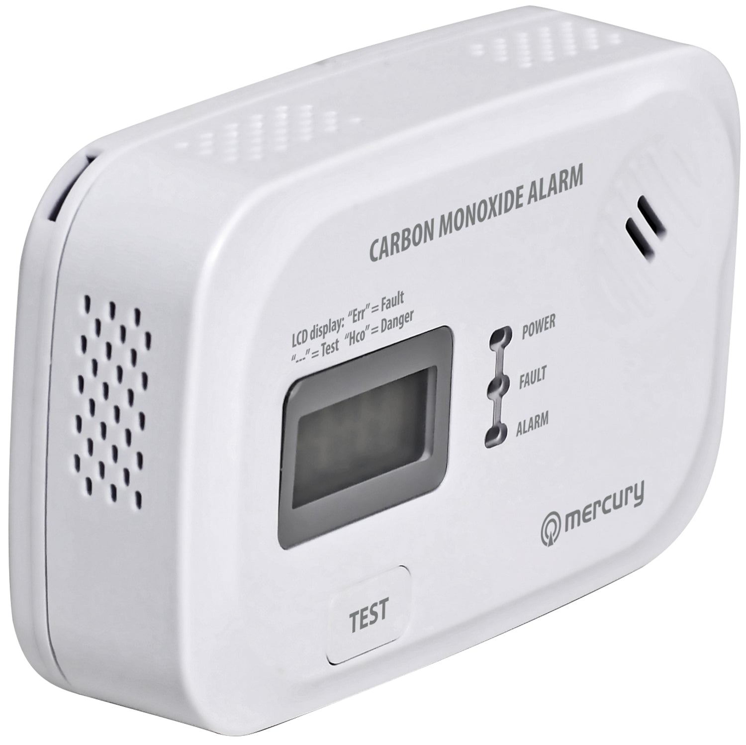 Mercury Carbon Monoxide Alarm - view 2