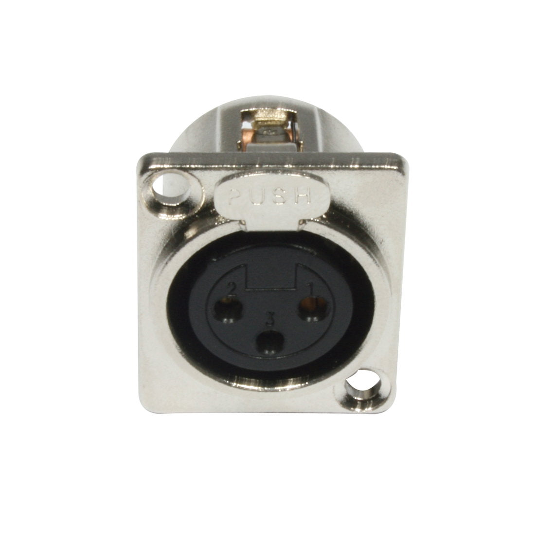 Accu Cable AC-C-XF3 XLR 3pin female panel metal - Main View