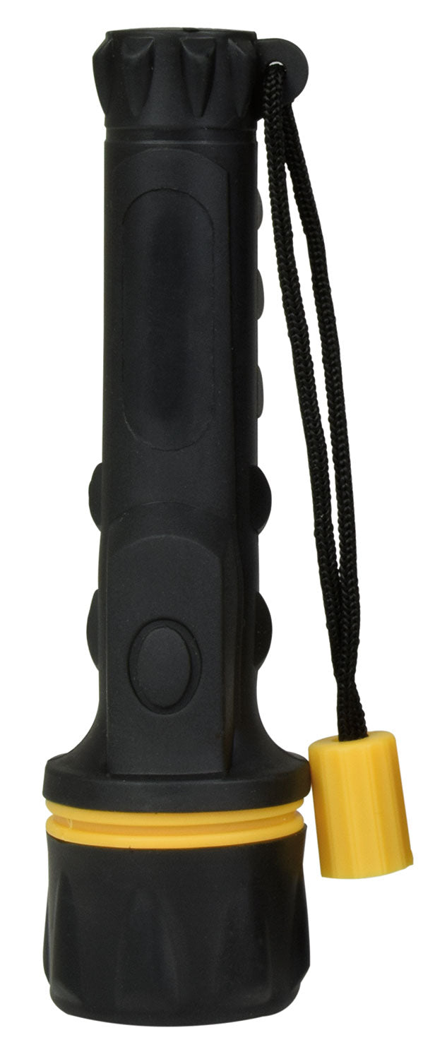 Mercury 3 Straw hat LED Rubber Torch 2 x AA