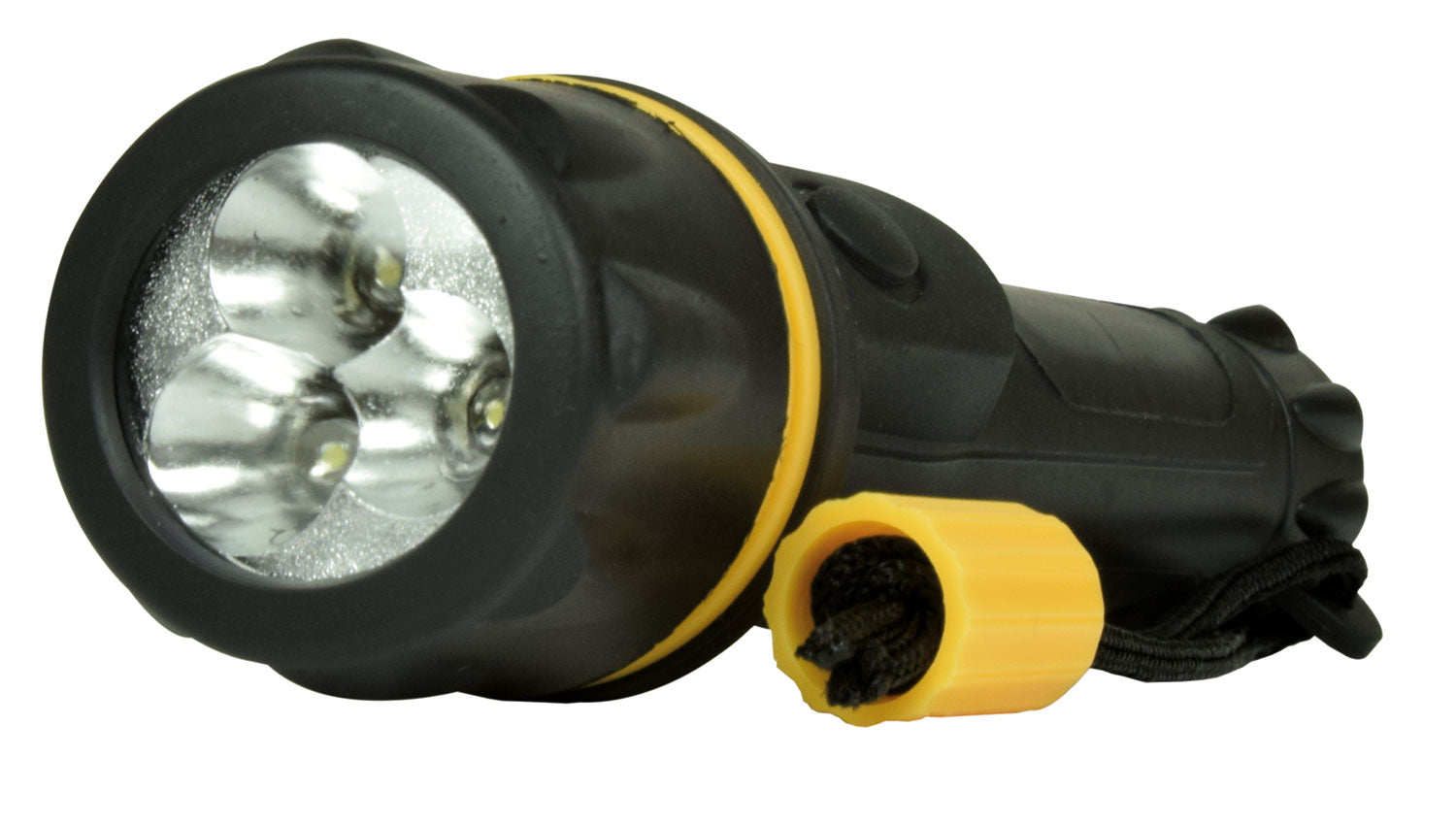 Mercury 3 Straw hat LED Rubber Torch 2 x AA - view 2