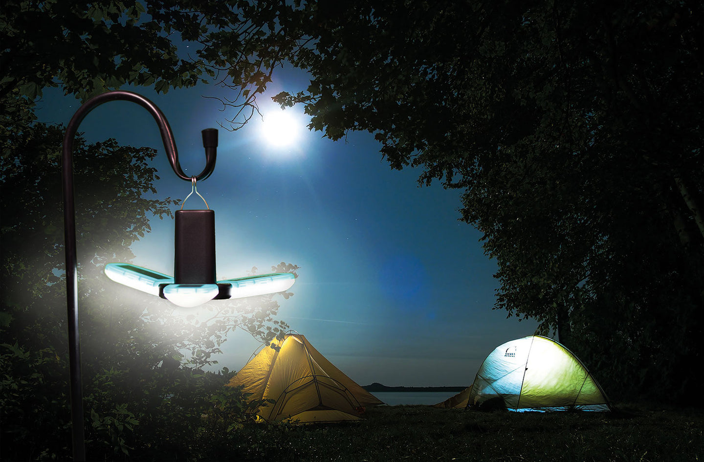 LYYT 36 LED foldable 'fan' lamp - view 7