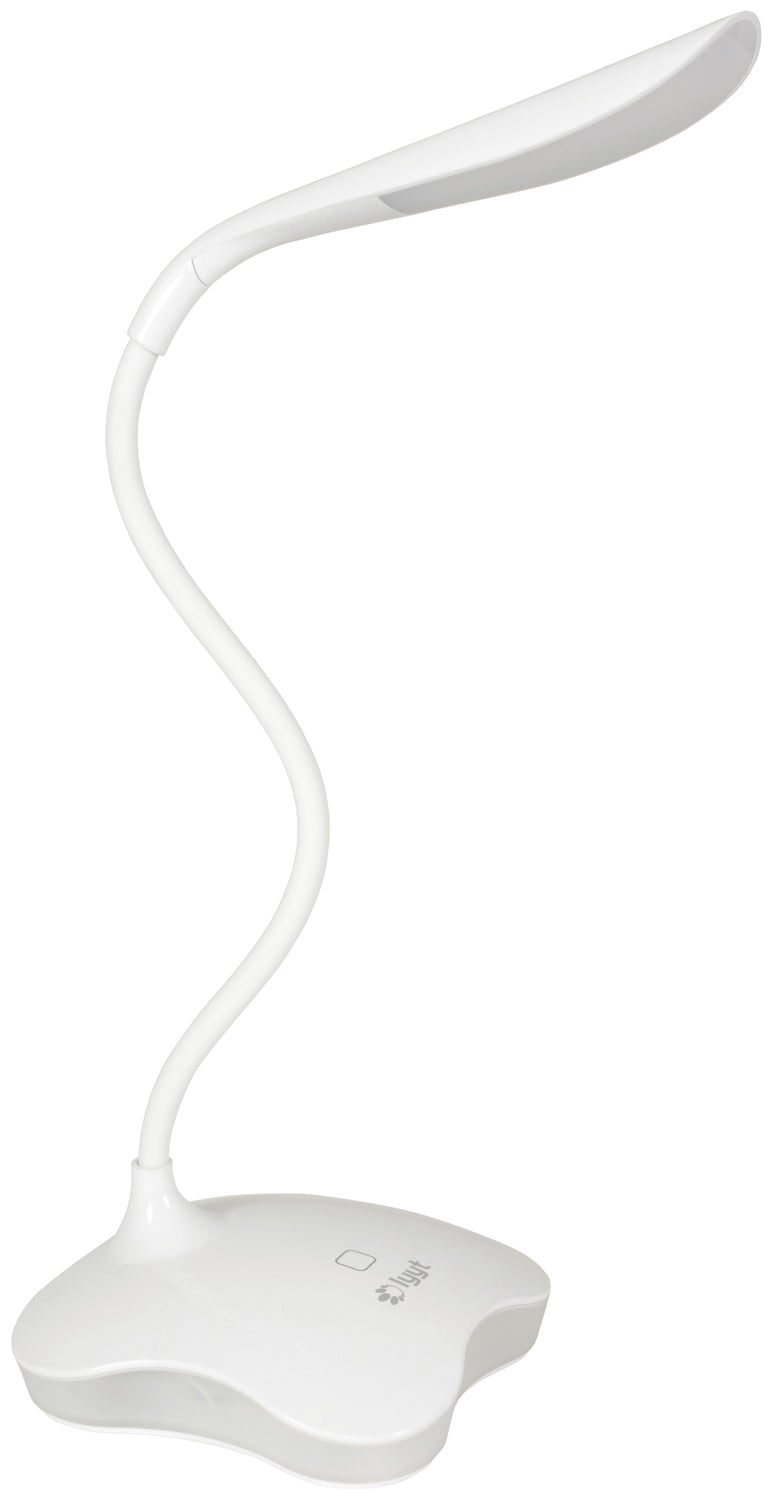 LYYT USB LED Desk Lamp with Nightlight White