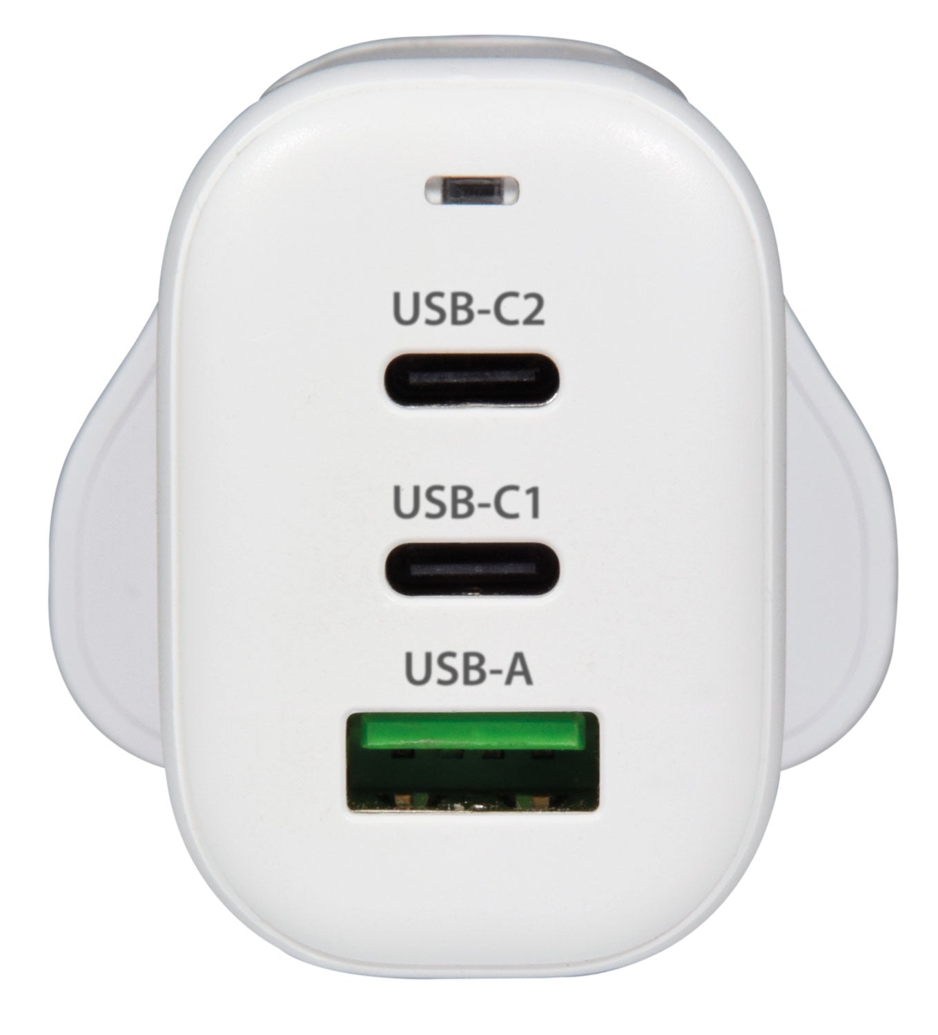 Mercury 65W GaN USB A 2xC UK, USA, EU Charger - view 5