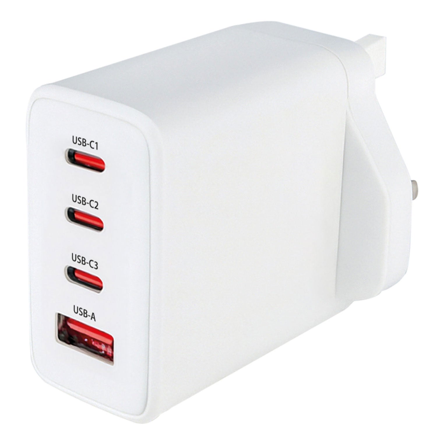 Mercury 65W 3xUSB-C 1xUSB-A Charger