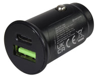 Mercury USB A+C Micro Car Charger