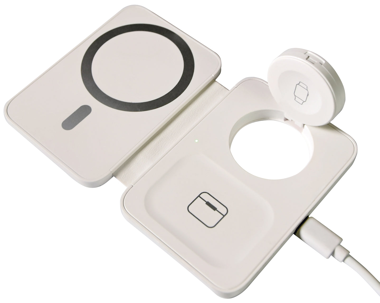Mercury 15W Foldable 3in1 Magnetic wireless charger