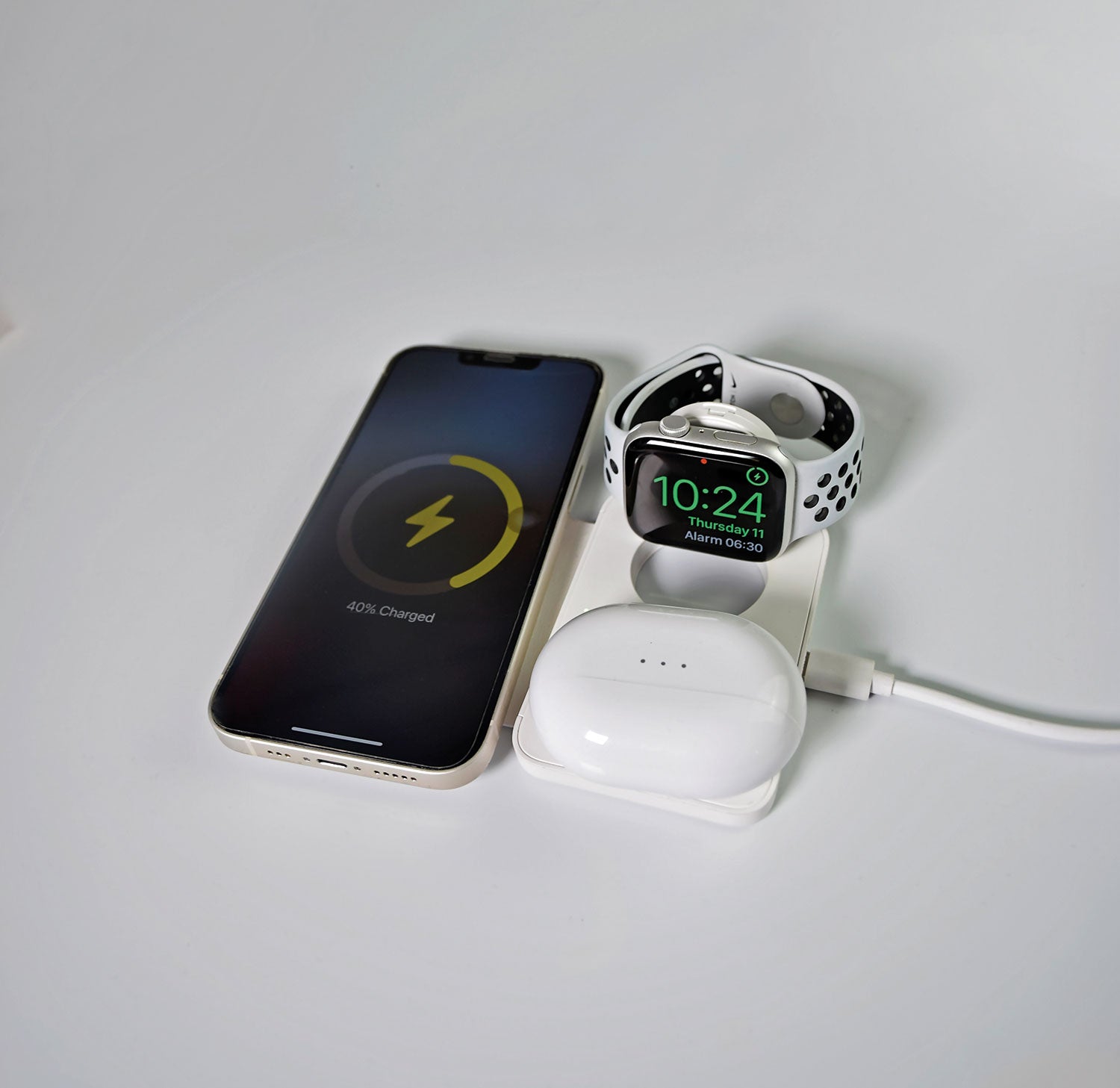 Mercury 15W Foldable 3in1 Magnetic wireless charger - view 2