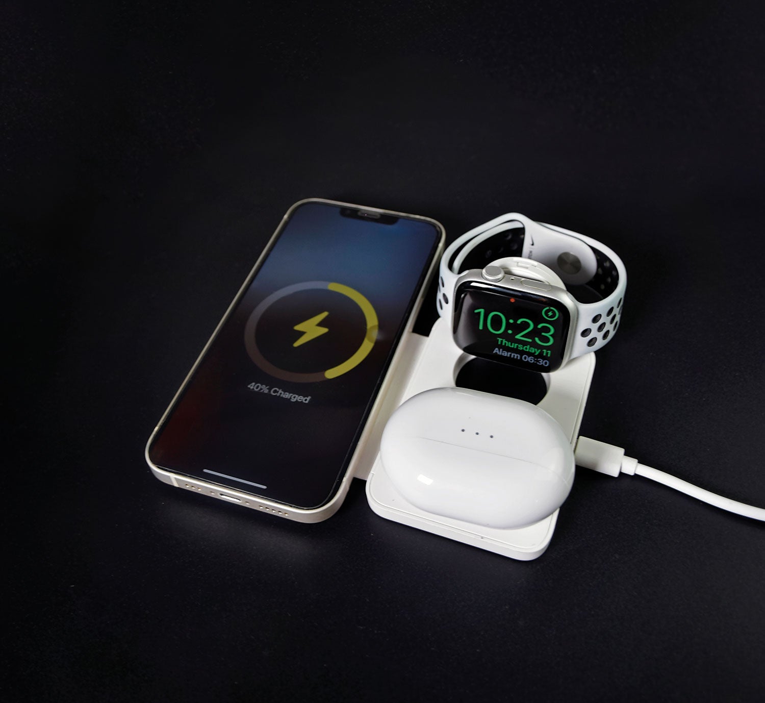 Mercury 15W Foldable 3in1 Magnetic wireless charger - view 3