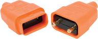 Mercury Rubber 2Pin 10A Orange