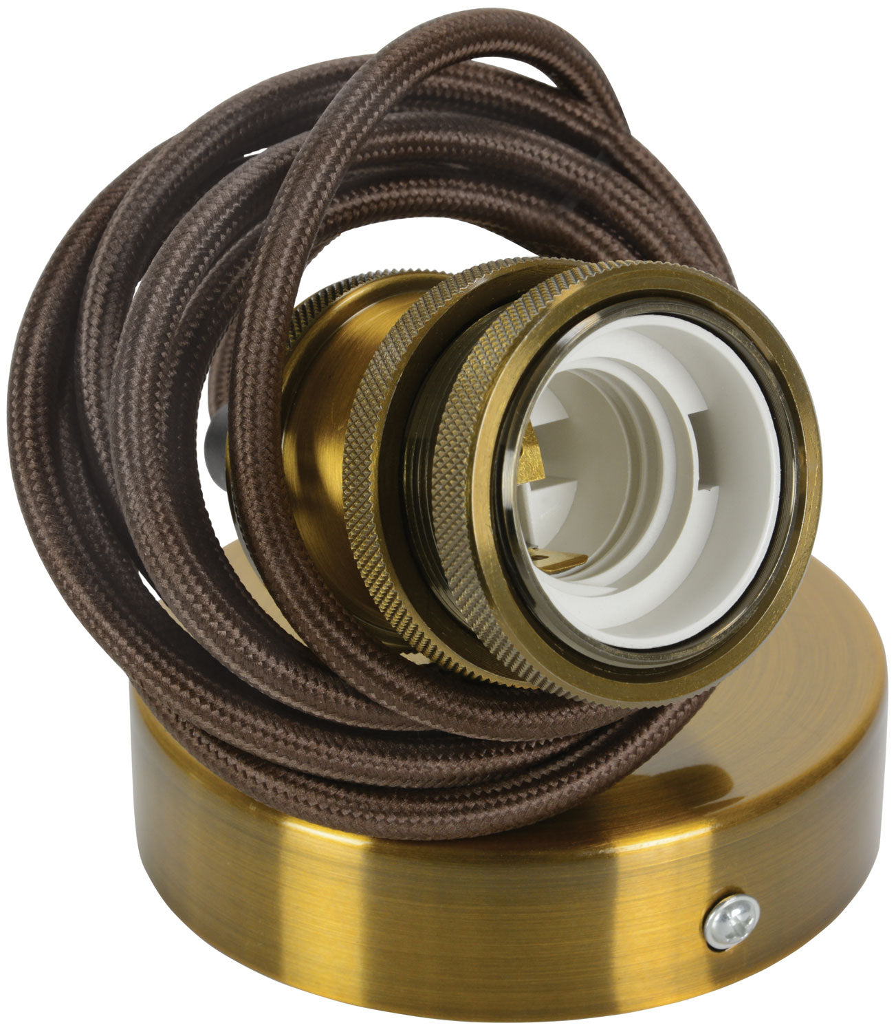 LYYT E27 Pendant Cord Set Antique Gold - view 17