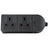 AV:Link 2 Gang 13A Black Socket