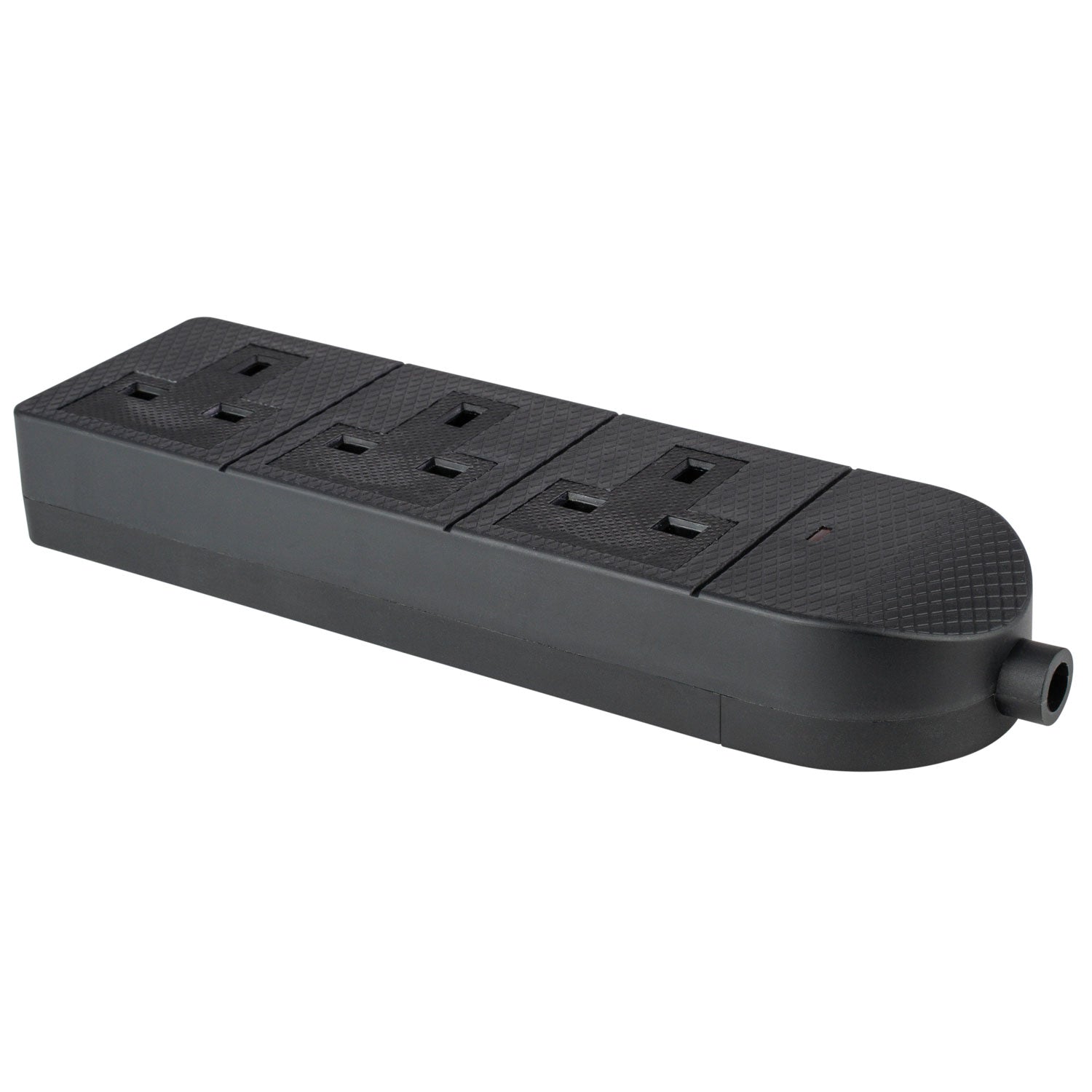 AV:Link 3 Gang 13A Black Socket - view 2