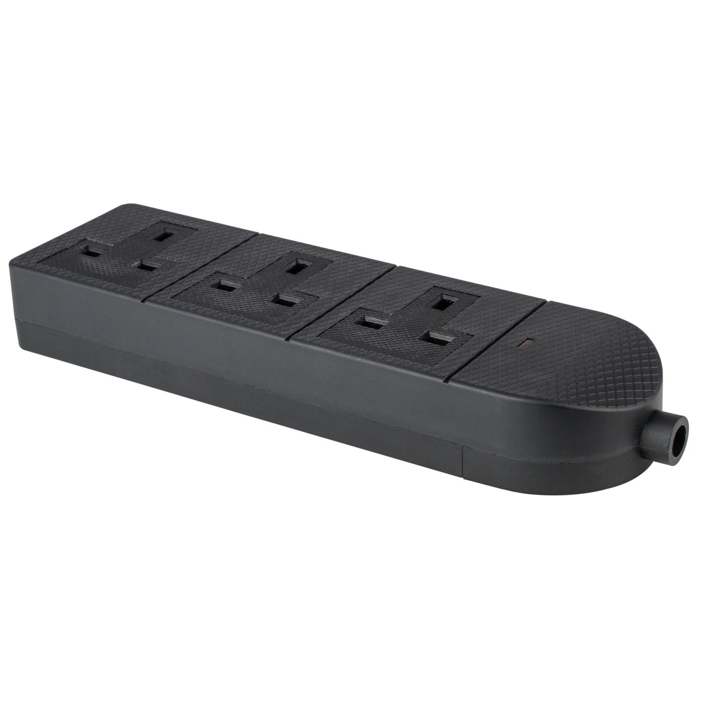 AV:Link 3 Gang 13A Black Socket - view 2