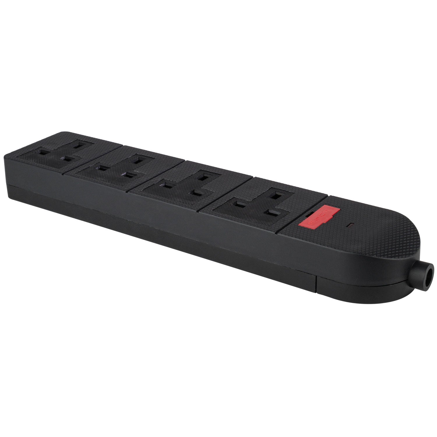 AV:Link 4 Gang 13A Black Socket - view 3