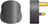 Mercury Rubber UK mains plug, 13A fuse, black - view 3