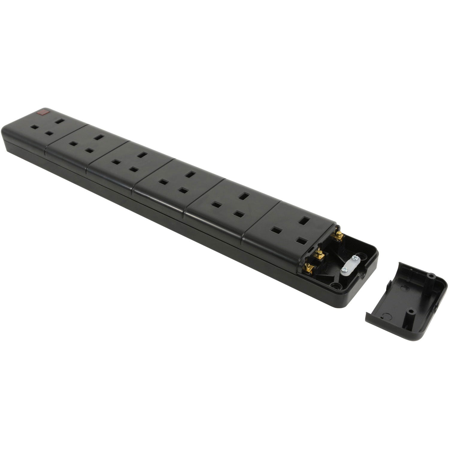Mercury 6-gang trailing socket black - view 4