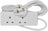Mercury 2 Gang 13A Mains Extension Lead 2.0m