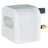 Mercury White BCA Euro converter plug - bulk