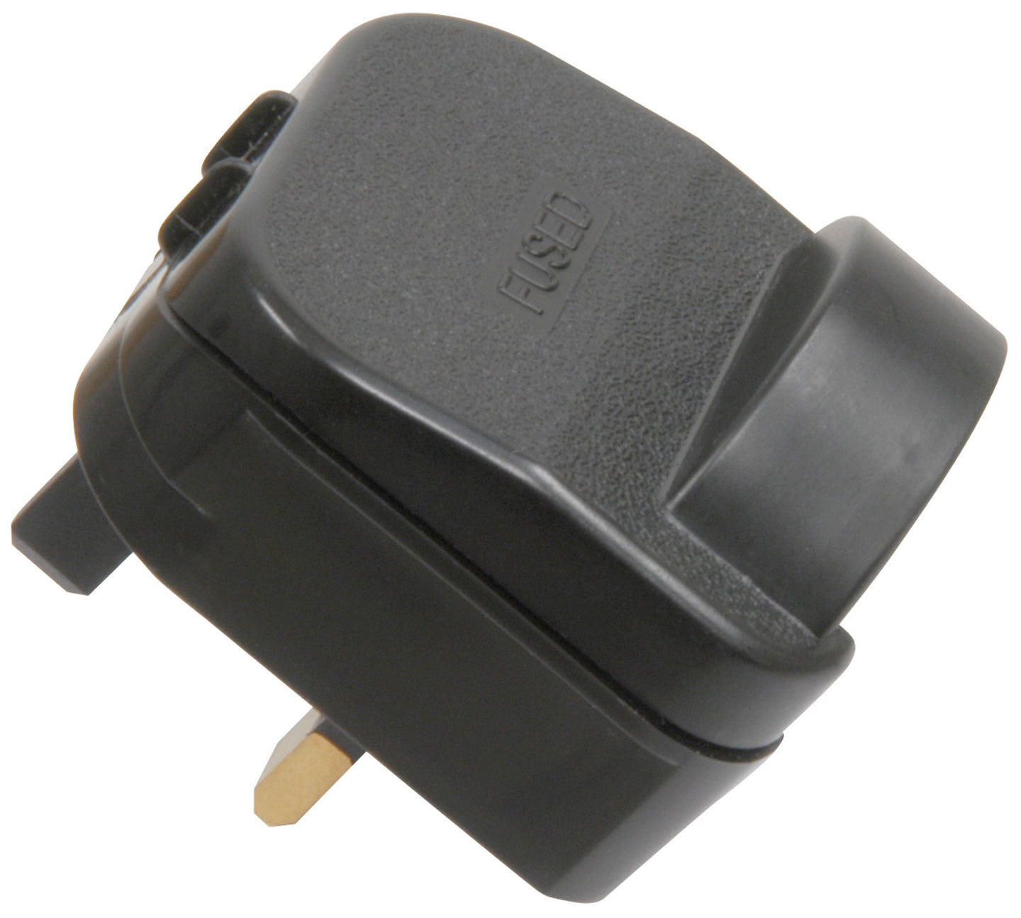 Mercury Black SCP 13A Euro converter plug- bulk - view 2