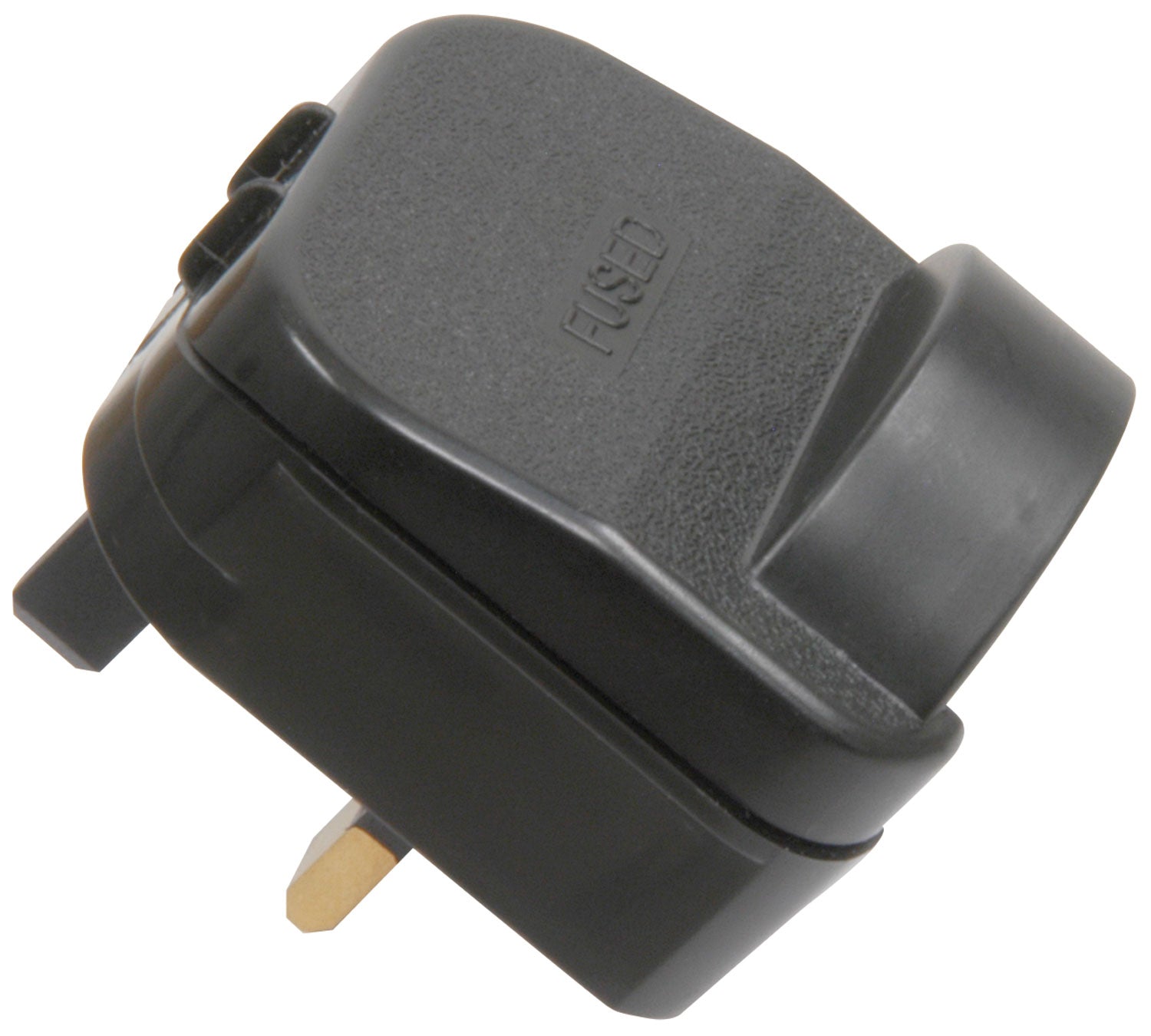 Mercury Black SCP 13A Euro converter plug- bulk - view 2