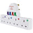 Mercury Plug-in 4 way mains adaptor
