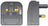 Mercury European converter plug - black - view 2