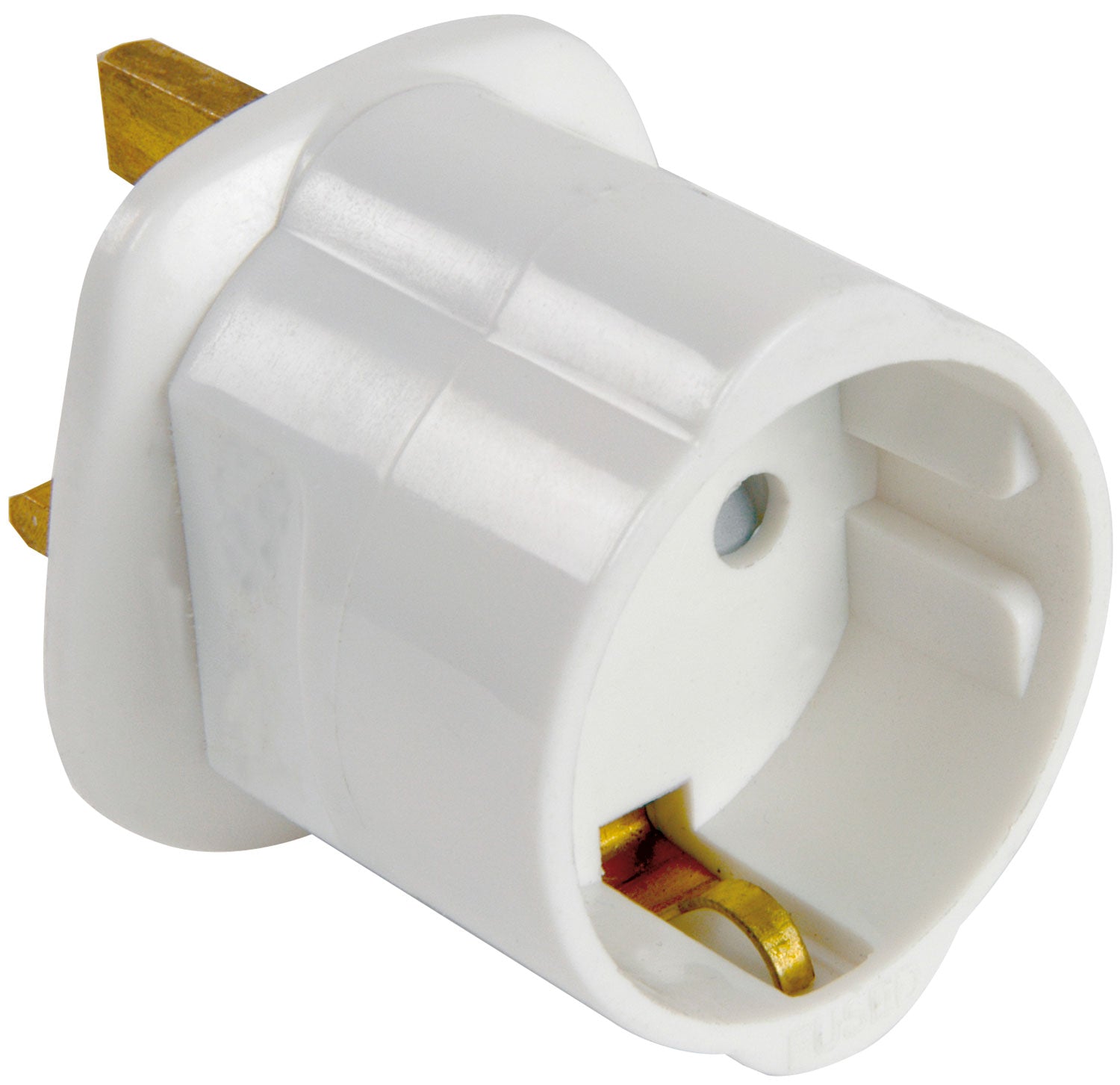 Mercury Schuko to UK visitor adaptor - view 2