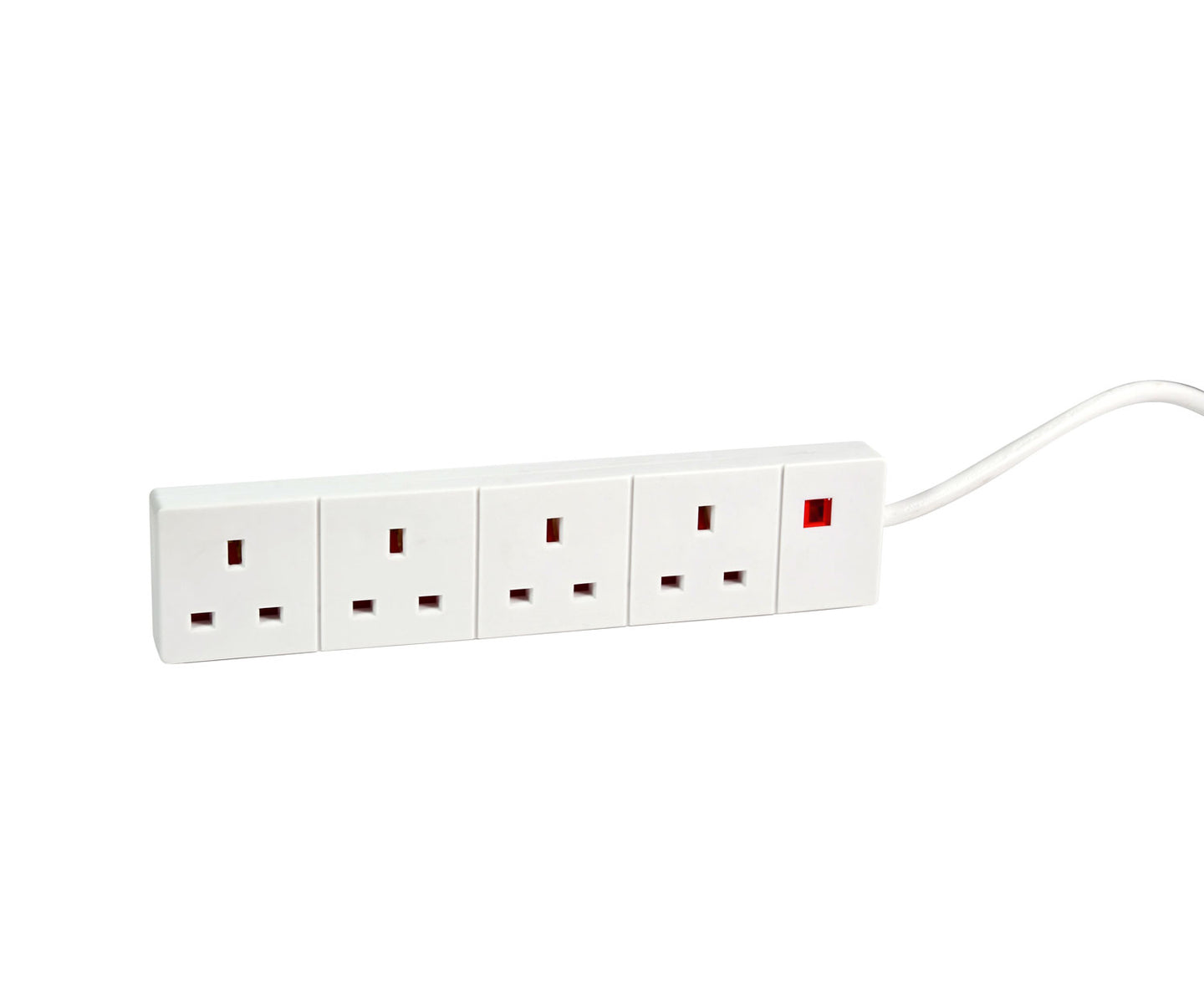 Mercury 4-Way Extension Lead, Neon - view 7